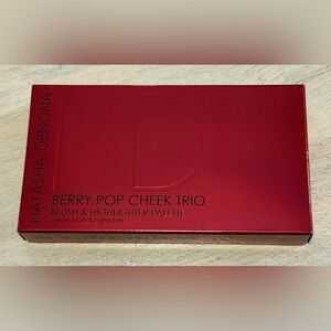 Natasha Denona Berry Pop Cheek Trio Blush & Highlighter Palette
